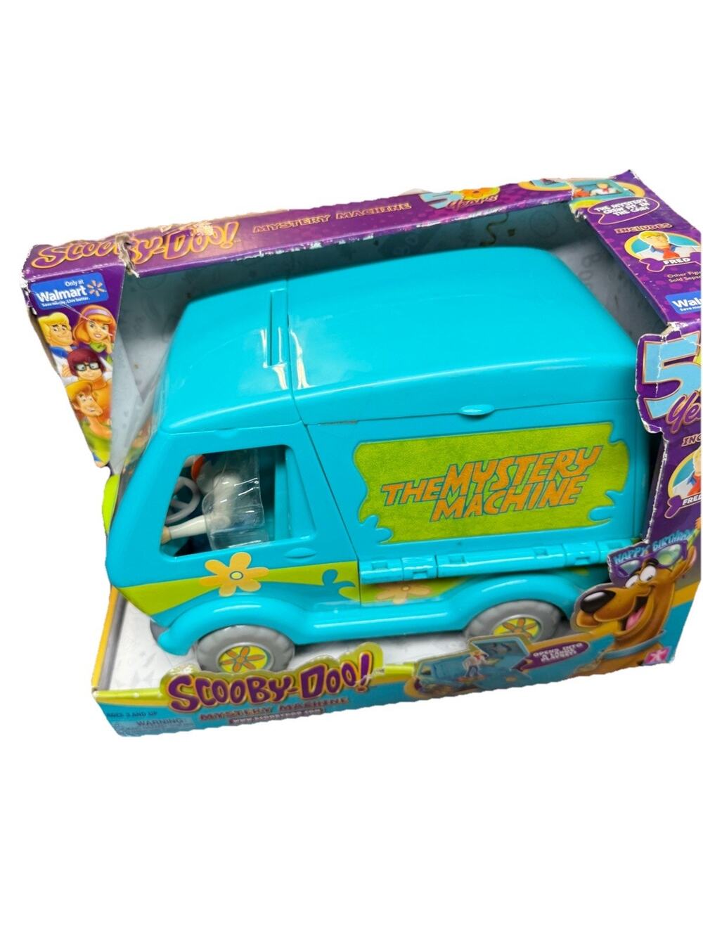Scooby-Doo Mystery Machine Exclusive 50th Anniversary Playset with Fred Figure